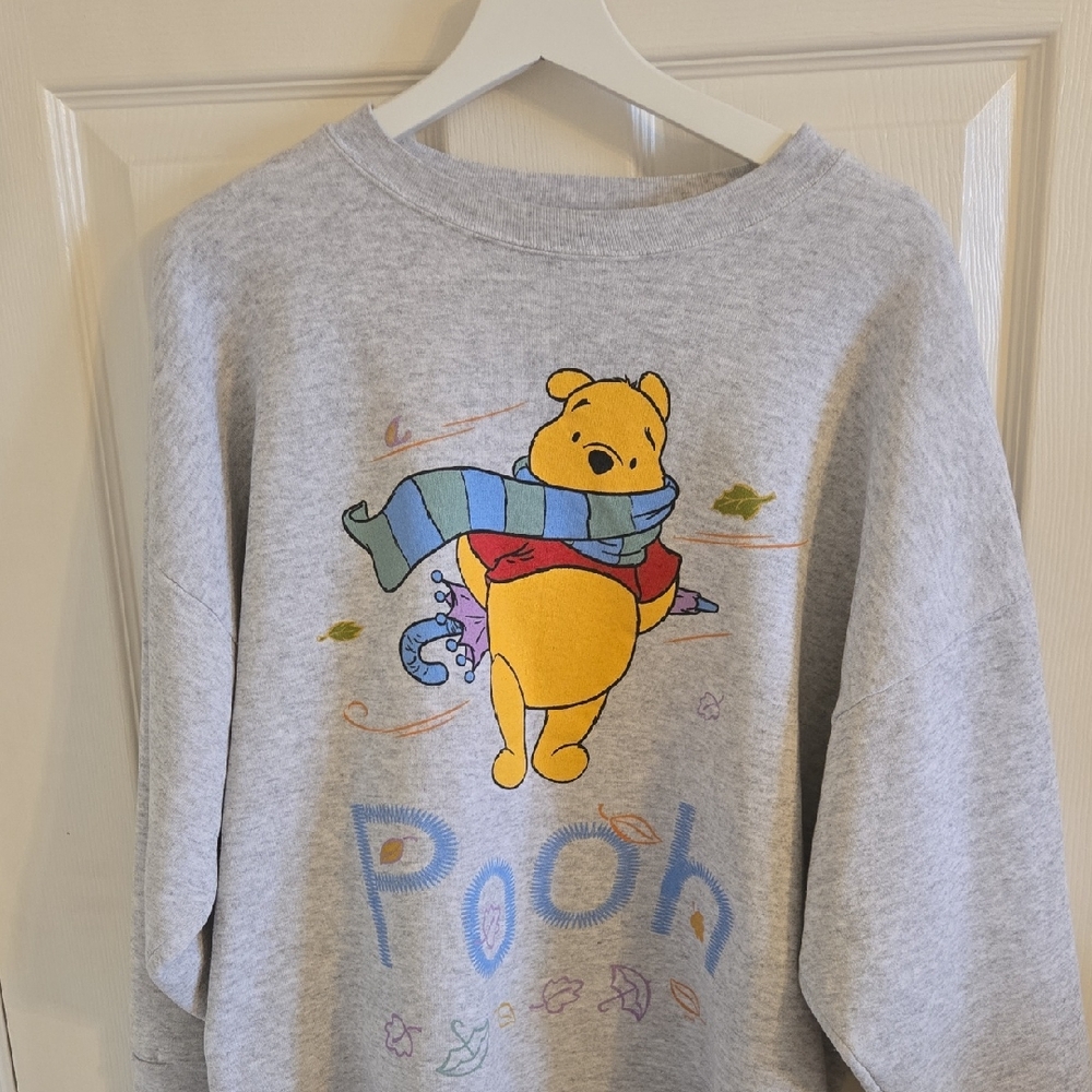 Disney Gray Winnie the Pooh Kids Sweatshirt